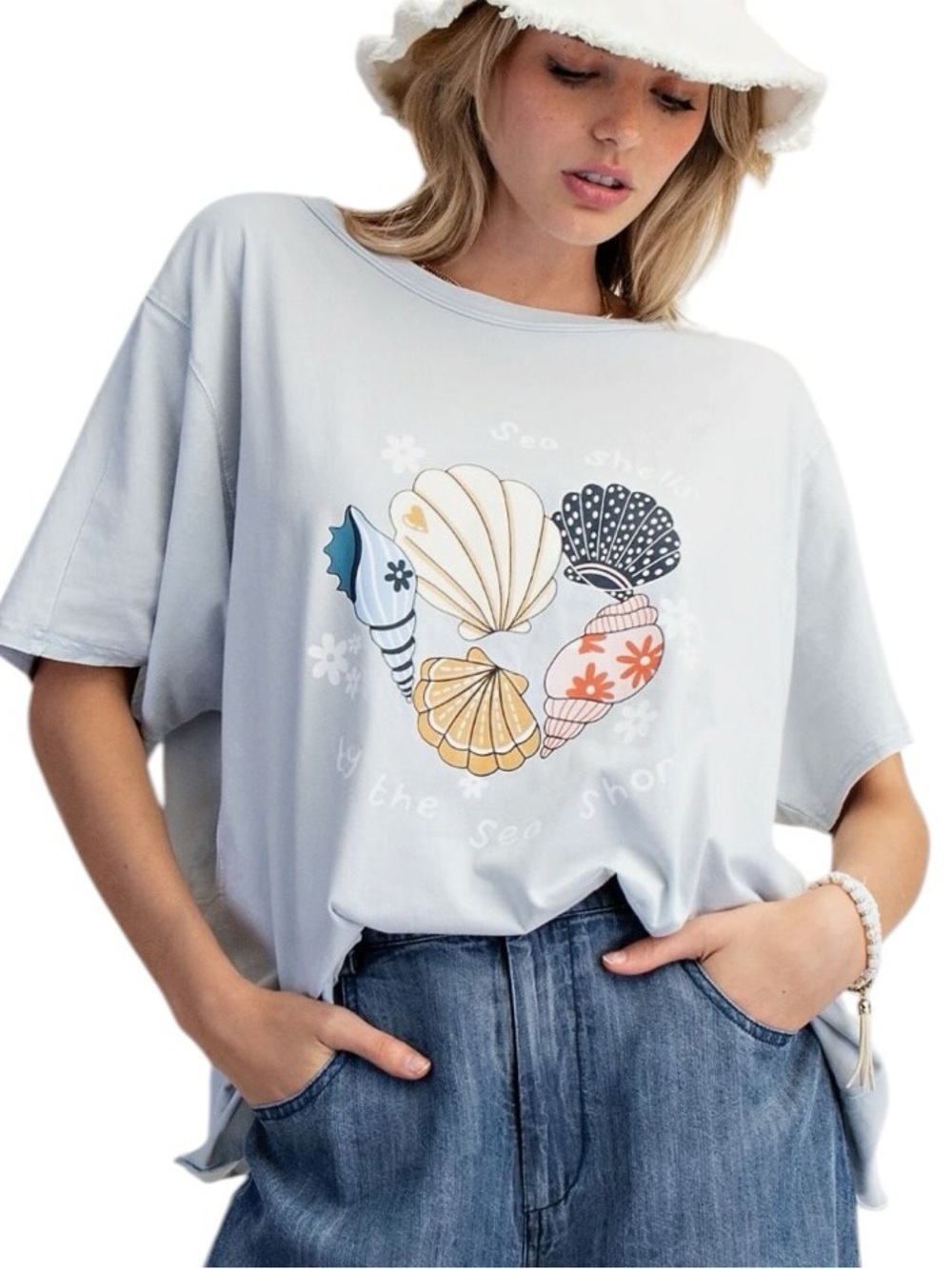 0780:  EASEL NWT TOP SKY BLUE (H17)